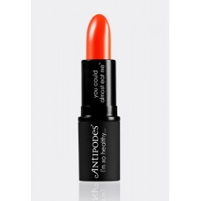 Antipodes Moisture Boost Natural Lipstick 5 Piha Beach Tangerine 4g