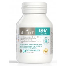 Bio Island DHA Kids 60 Capsules