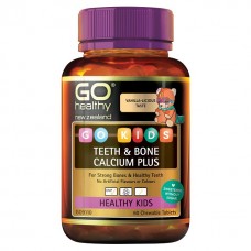 Go Healthy Go Kids Teeth Bone Calcium Plus 60 Chewable Tablets