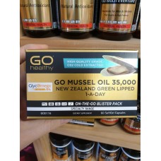 Go Healthy Go Mussel Oil 35000 60 Softgel Capsules