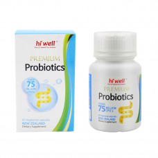 Hi Well Premium Probiotics 75 Billions 60 Capsules