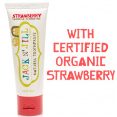 Jack N Jill Natural Toothpaste 50g -Strawberry Flavour