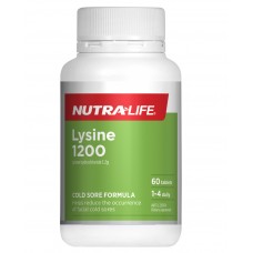 Nutra Life Lysine 1200 60 Tablets