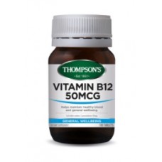 Thompson's Vitamin B12 50mcg 100 Tablets