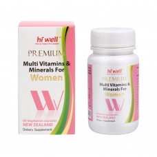 Hi Well Multi Vitamin & Mineral for Women 60 Capsules