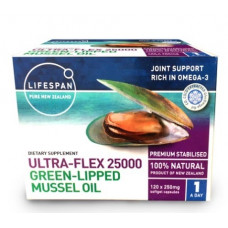 라이프스팬 울트라 플렉스 초록입 홍합 오일 25000 120캡슐(최고함량!)