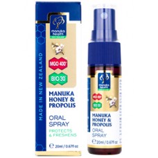 Manuka Health Propolis & MGO™400 Manuka Throat Spray 20ml