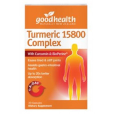 Good Health Turmeric 15800 Complex 30 Capsules