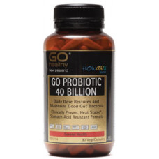 GO Healthy Probiotic 40 Billion 90 Vege Capsules