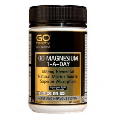 Go Healthy Go Magnesium 1-A-Day 120 Capsules