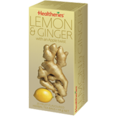 Healtheries Lemon & Ginger Tea 20 tea bags