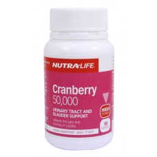 Nutra Life Cranberry 50,000 50 Capsules