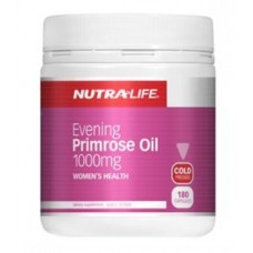 Nutra Life Evening Primrose Oil 1000mg 180 Capsules