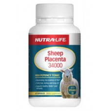 Nutra Life Sheep Placenta 34000 60 Capsules