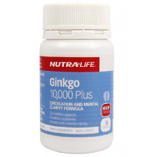 Nutra Life Ginkgo 10,000 Plus 30 Capsules