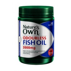 Nature's Own Odourless Fish Oil 2000mg 200 Capsules