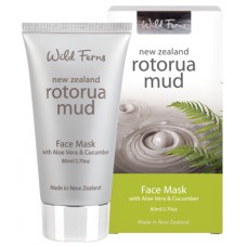 Wild Ferns Rotorua Mud Face Mask with Aloe Vera & Cucumber 80ml