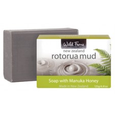 Wild Ferns Rotorua Mud Soap with Manuka Honey 125g