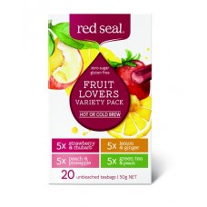 Red Seal Fruit Lovers Variety Pack 20 Teabags 50g