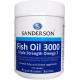 Sanderson Fish Oil 3000 Triple Strength Omega 3 150 Capsules