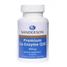 Sanderson Premium Co-Enzyme Q10 400mg 30 Capsules