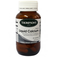 Thompson's Liquid Calcium 60 Capsules