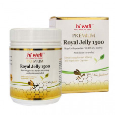 Hi Well Royal Jelly 1500mg 10HDA 6% 300 Capsules