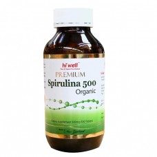 Hi Well Premium Organic Spirulina 500mg 500 Tablets