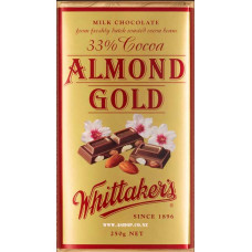 Whittakers Almond Gold Chocolate 250g
